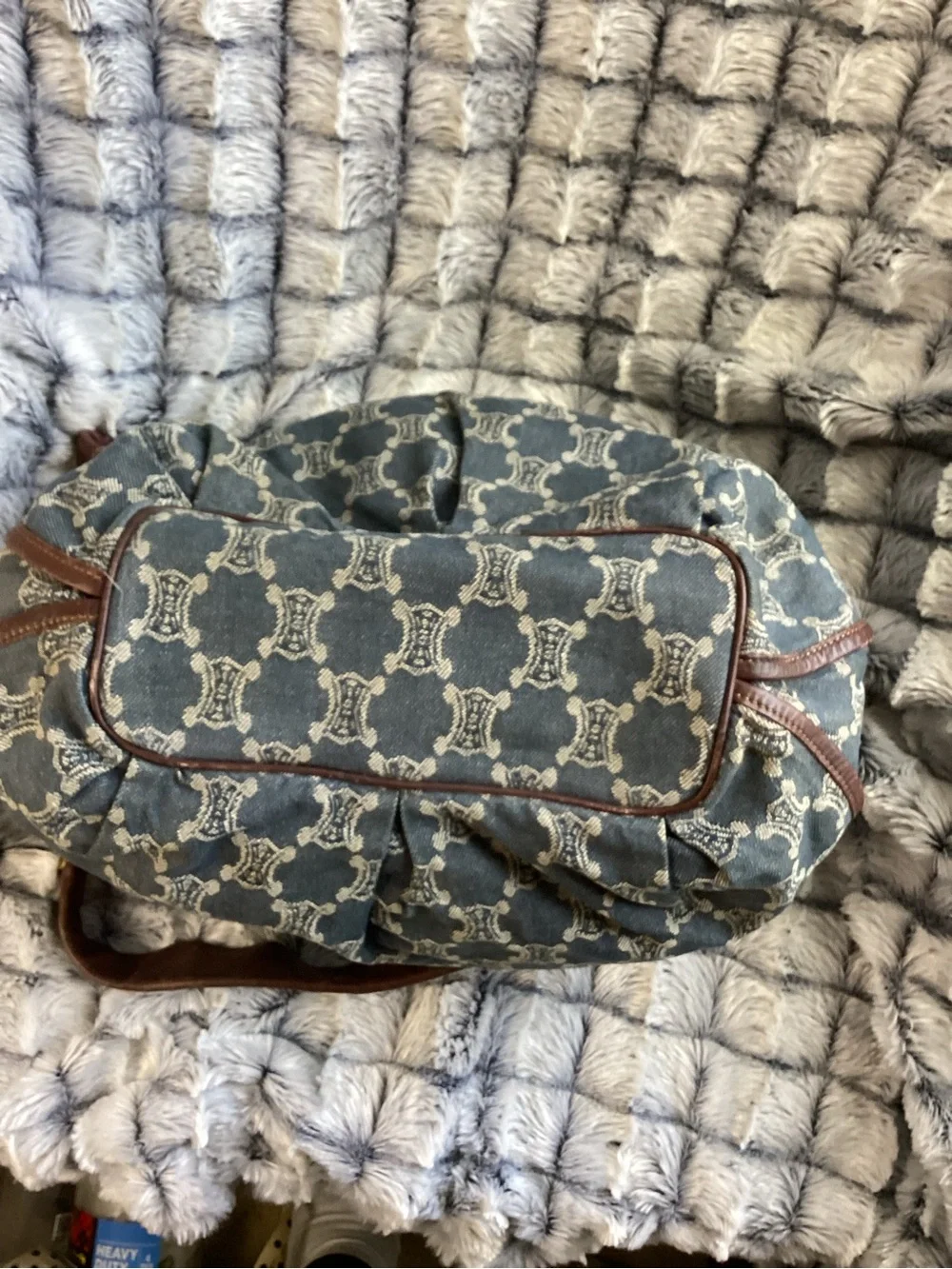 Celine Macadam Denim Bittersweet Hobo good/fair - Picture 9 of 9